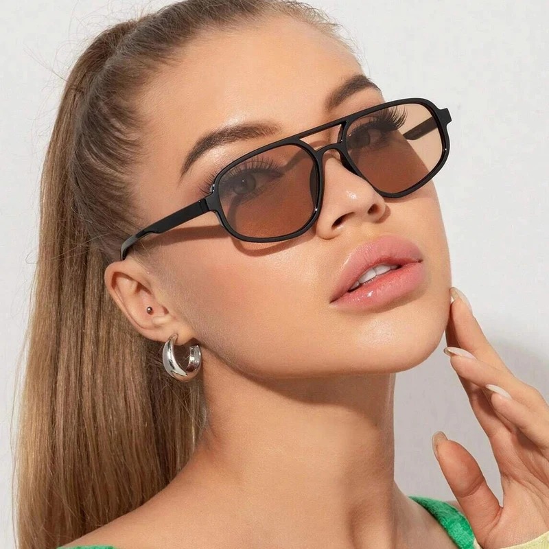 Sunglasses Cat Eye - New Retro Double Bridge Sunglasses Men's