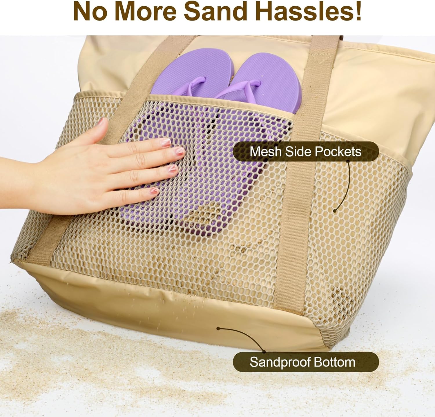Waterproof Beach Bags for Wome - Tote Bag Beach review and price