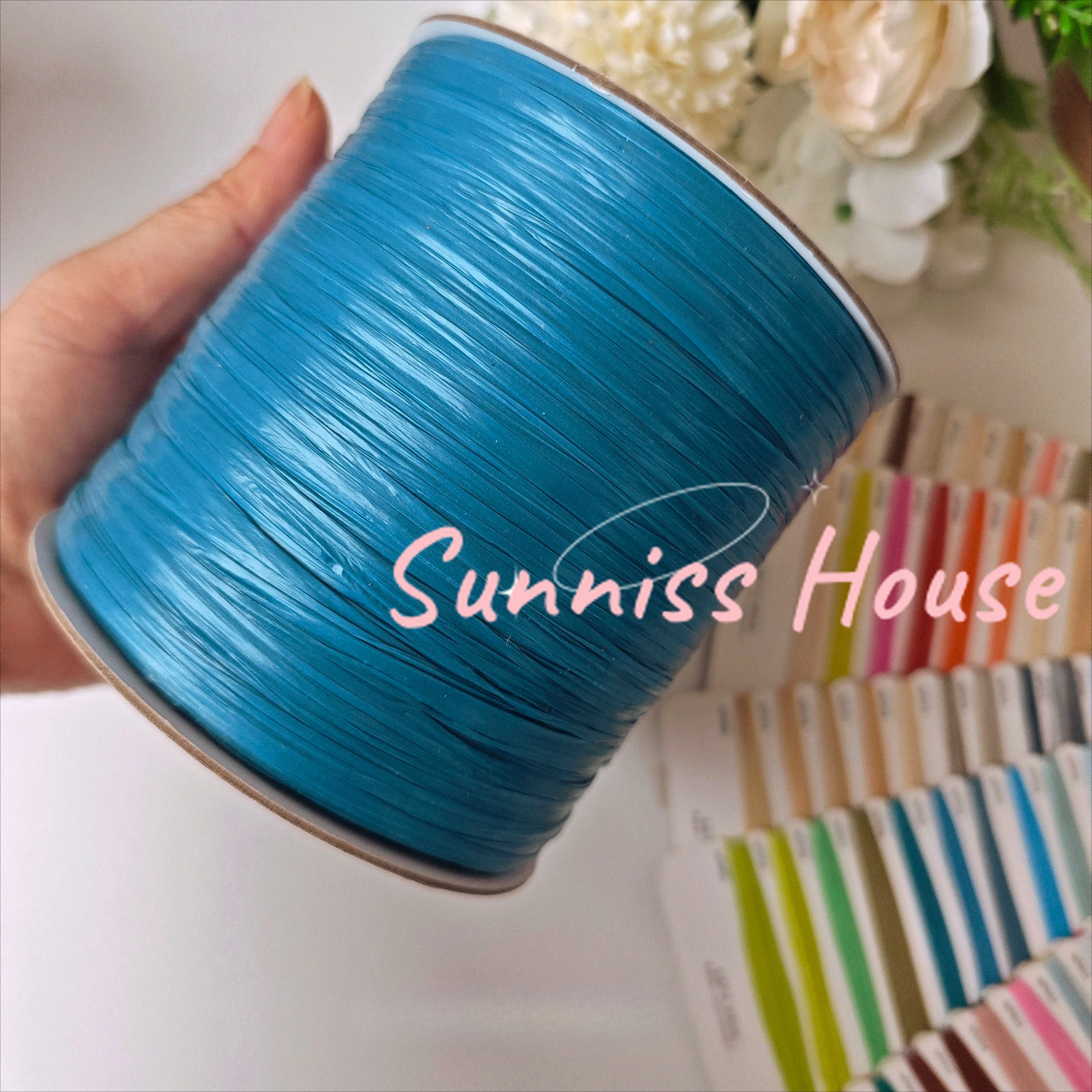 600M Matte Raffia Yarn，330g Ar - Crochet Bag Raffia review and price