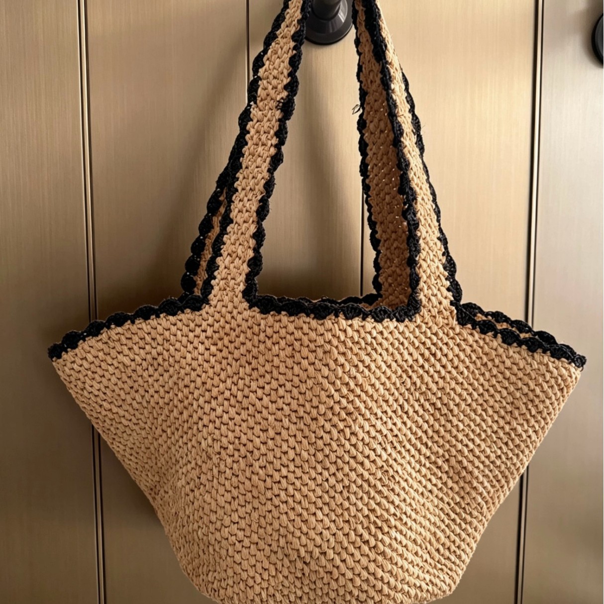 NEW raffia bow crochet handwov - Crochet Bag Raffia review and price