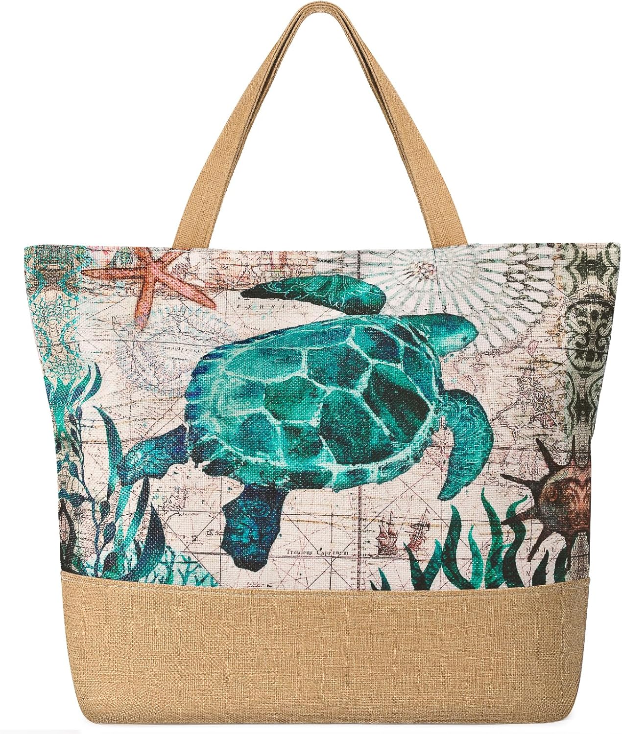 Large Beach Bag for Women with - Tote Bag Beach review and price