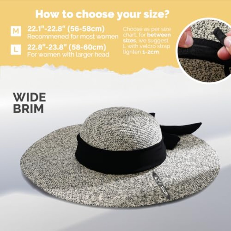 Hat Hut Wide Brim Beach Sun Ha - Hat Floppy Wide review and price