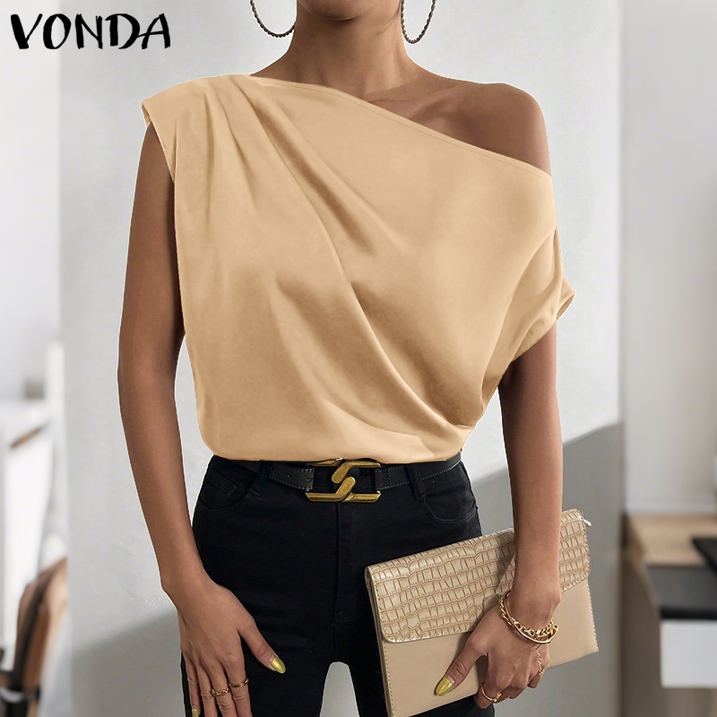 Plus Size 5XL VONDA Women Blou - Blouse Off Shoulder review and price