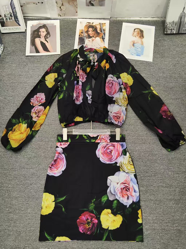 Retro flower print long-sleeve - Romper Floral Print review and price