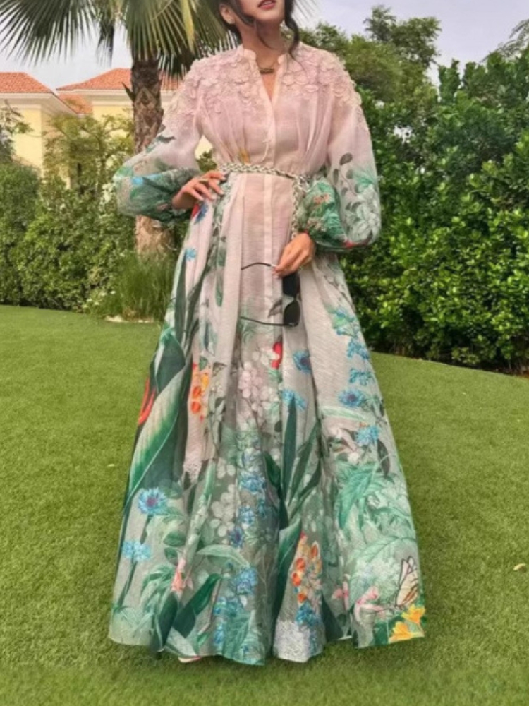 Elegant Maxi Dress for Women V - Linen Dress Wrap review and price