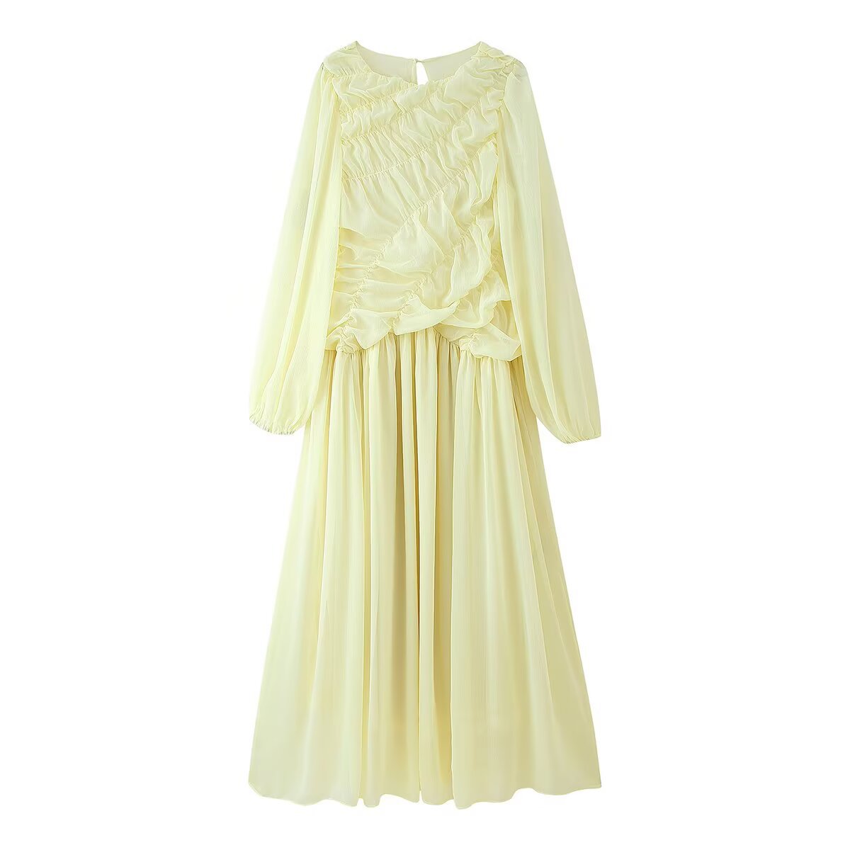 Autumn Long Sleeve Dresses 202 - Linen Dress Wrap review and price