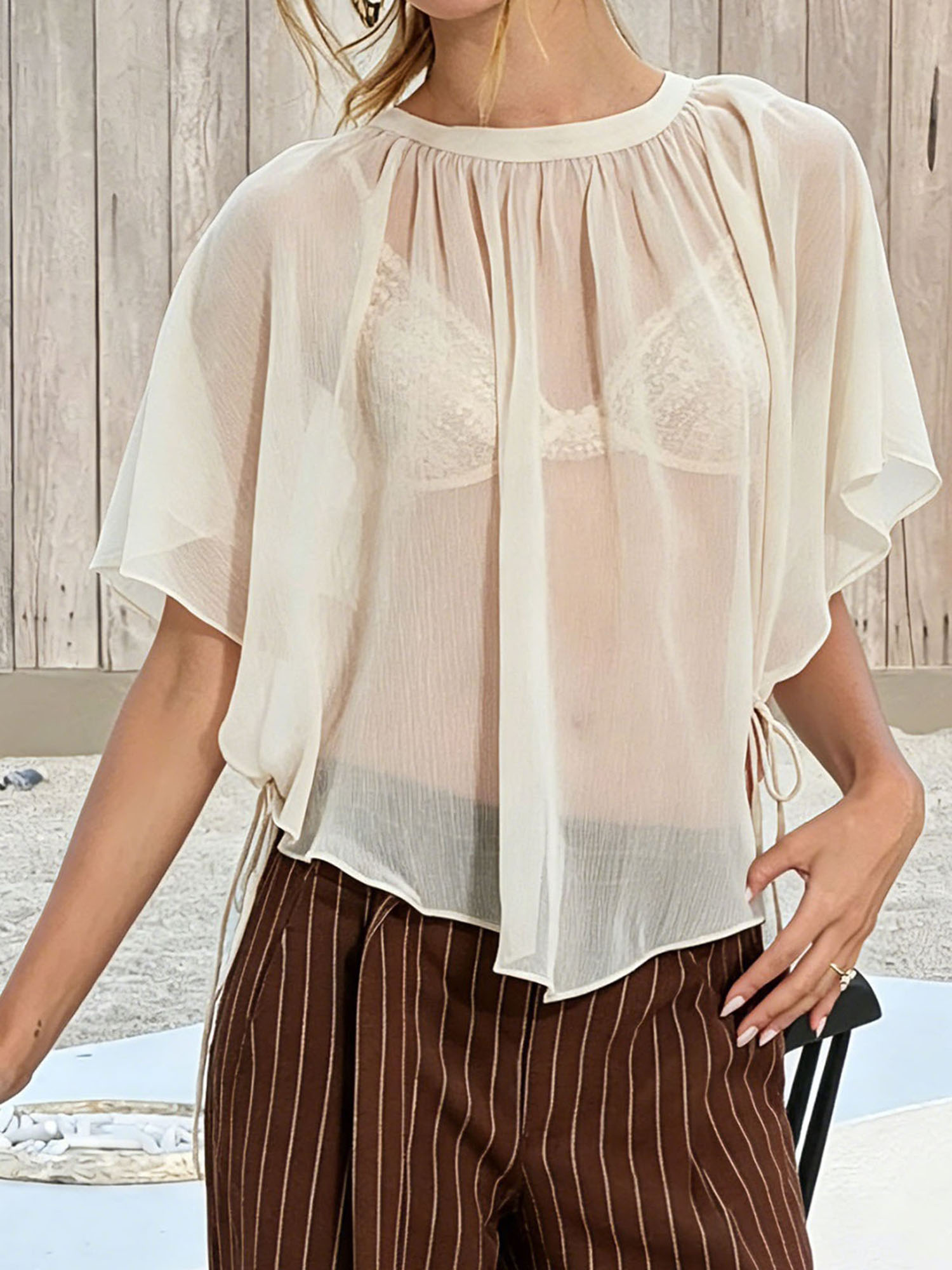 Women s Sheer Lace Kimono Card - Kimono Sheer Floral review and price