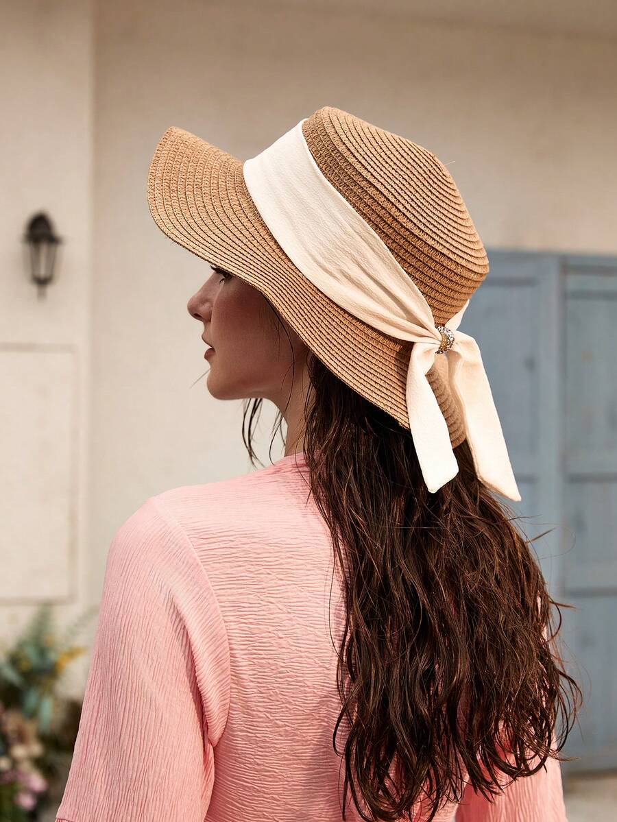 Women Wide Brim Straw Sun Hat  - Hat Floppy Wide review and price