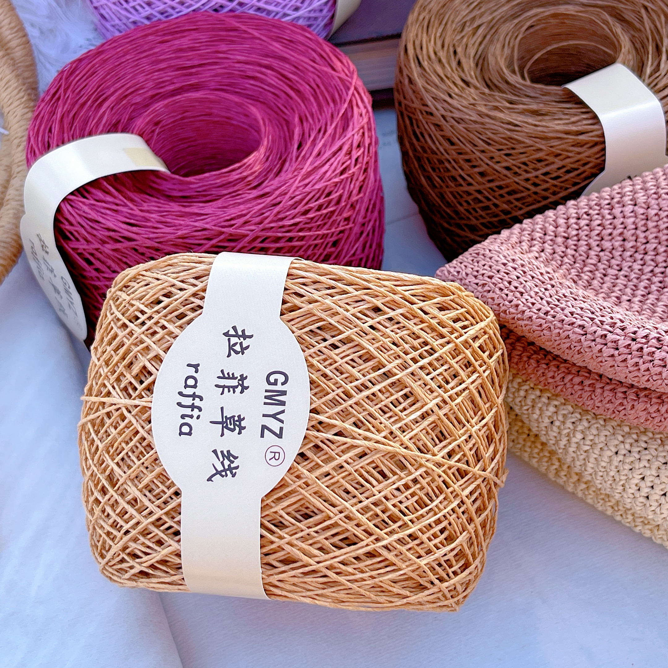 220M/Roll Washable Japanese Pl - Crochet Bag Raffia review and price