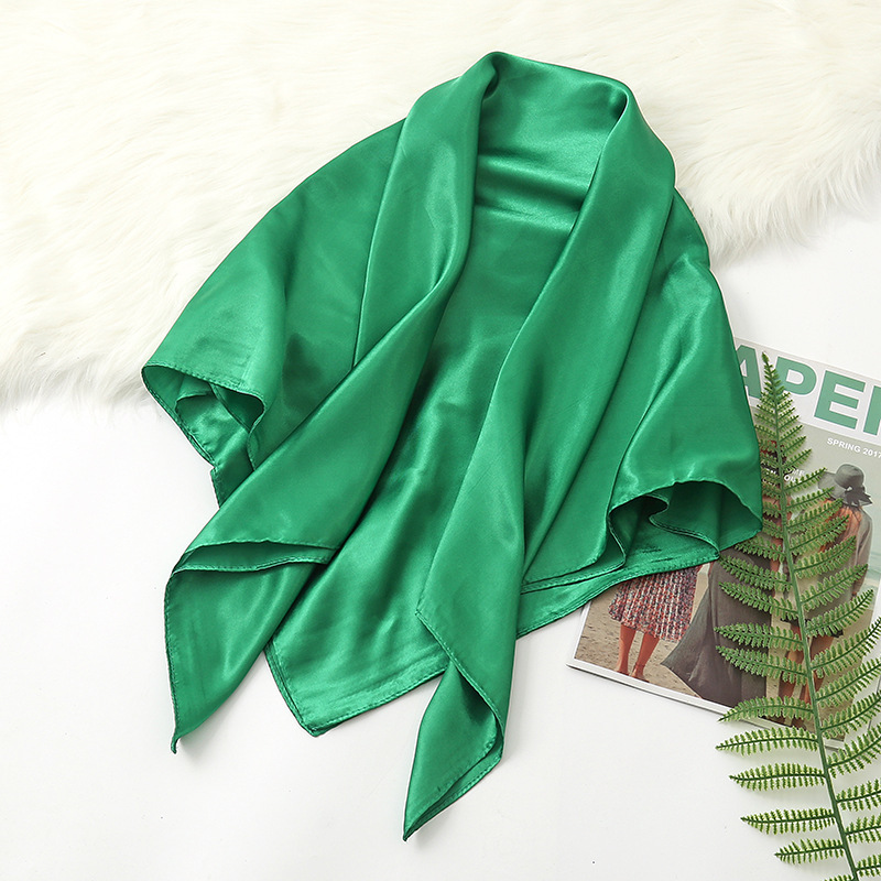 90cm Solid Colors Neckerchief  - Headband Summer Knit review and price